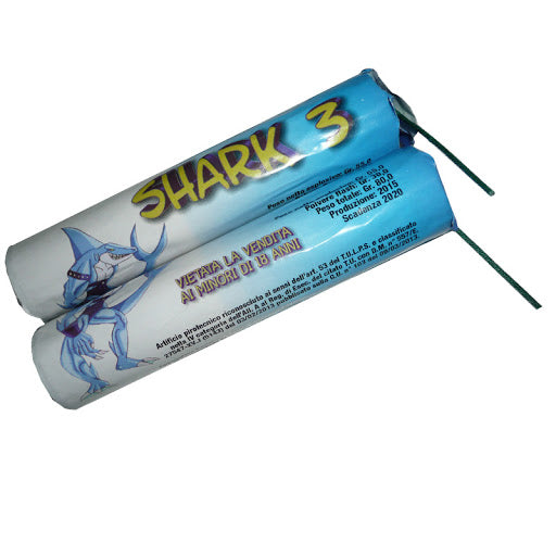 NEW Supremo Pirotecnica – Shark 3 – 3pcs